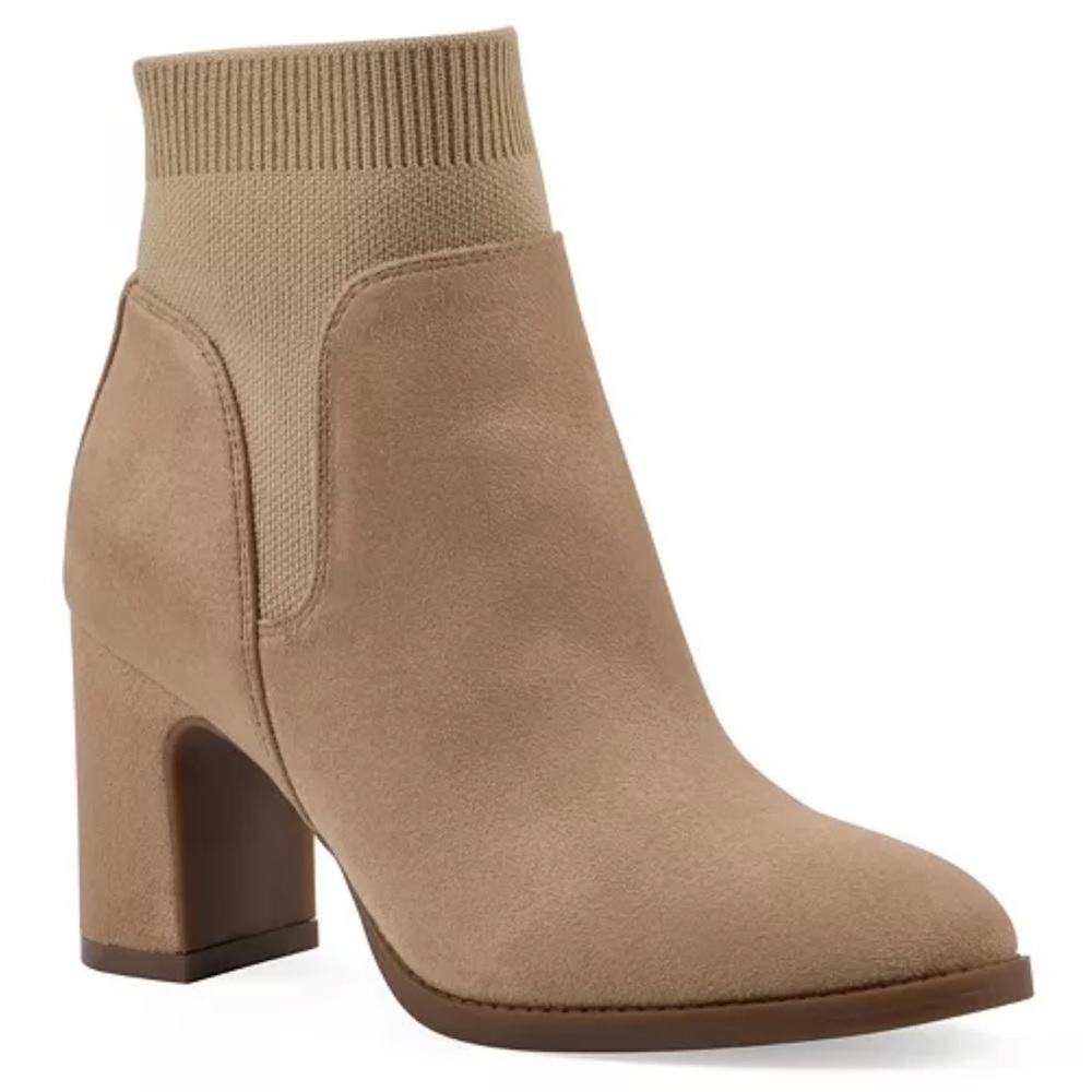 White Mountain Heeled Booties